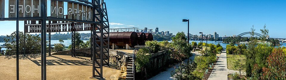 Ballast Point Park and its harbour views